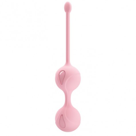 Нежно-розовые вагинальные шарики Kegel Tighten Up I